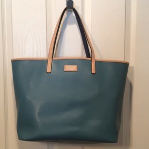 Teal Coach Purse